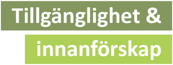 Tillgänglighet och innanförskap